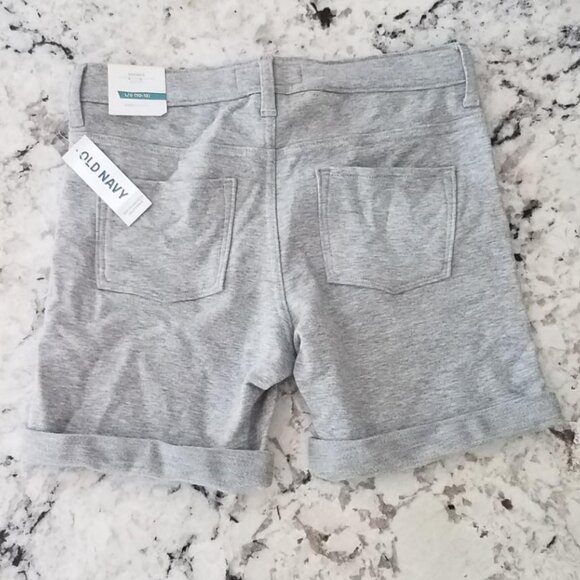Old Navy Mid Length Shorts Gray - Picture 2 of 3